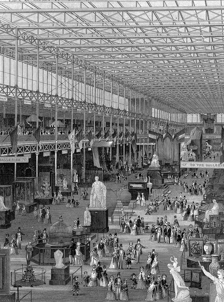 Stor udstilling i Crystal Palace, Hyde Park, London, 1851 af Unbekannt