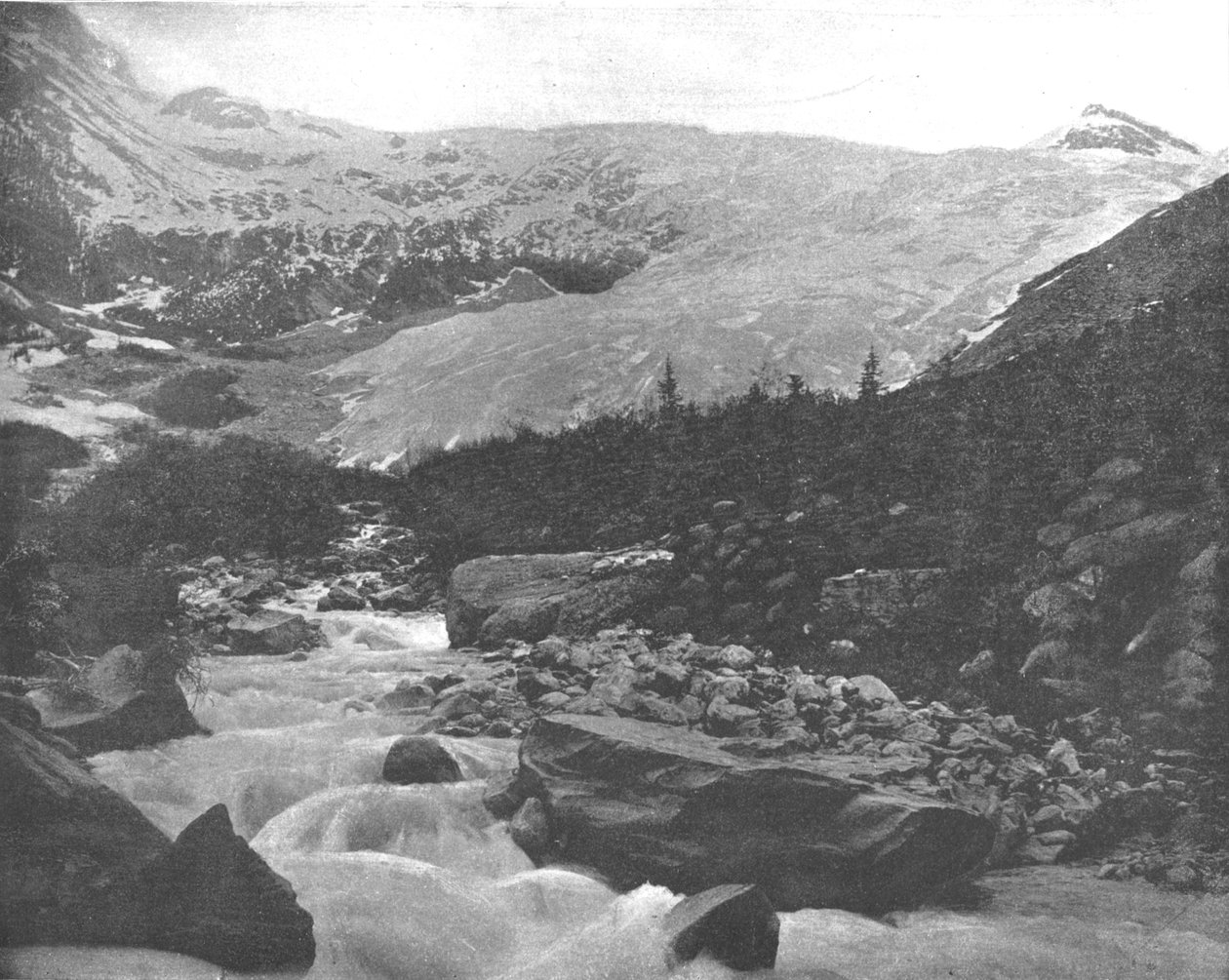Great Glacier, Selkirk Mountains, Canada, c1900. af Unbekannt