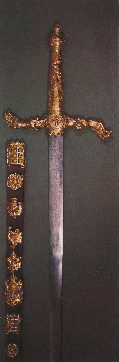 Great Sword of State med skede, 1953 af Unbekannt