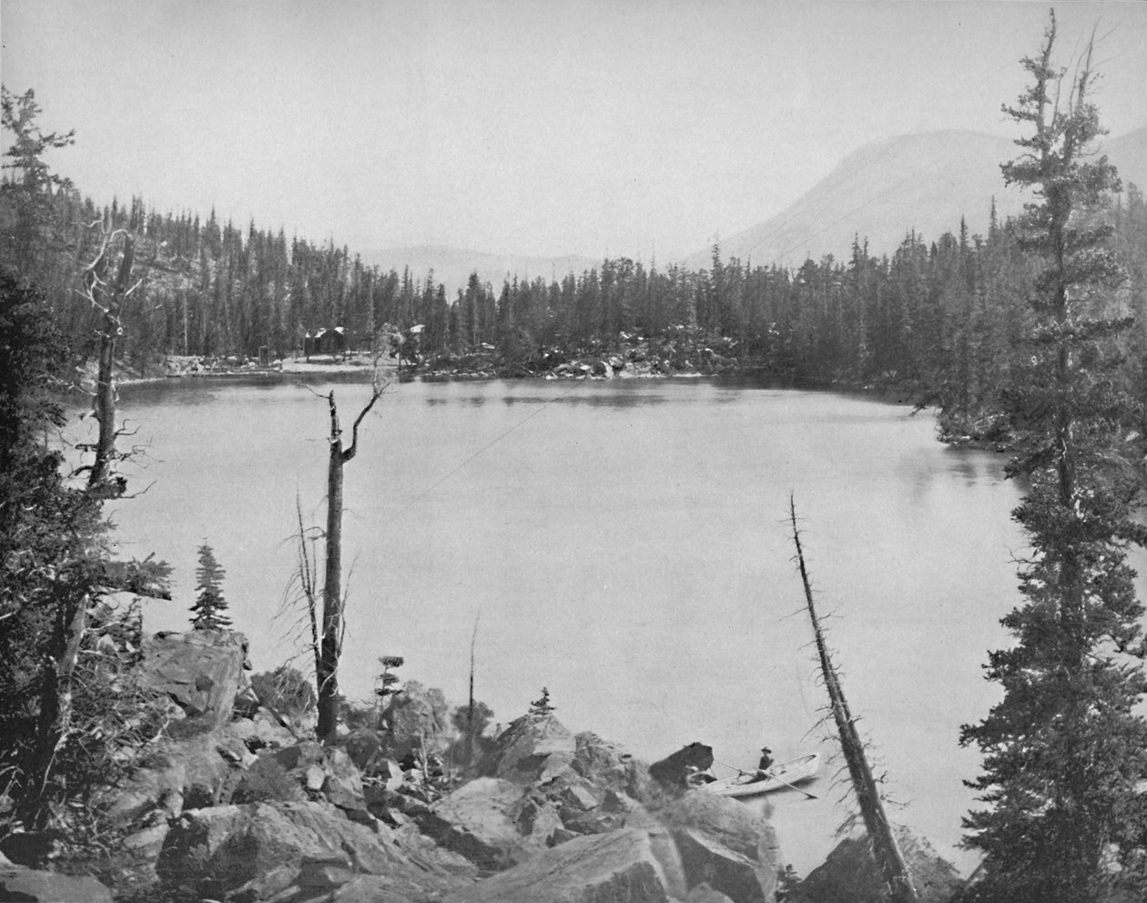Green Lake, Colorado, c1897. af Unbekannt
