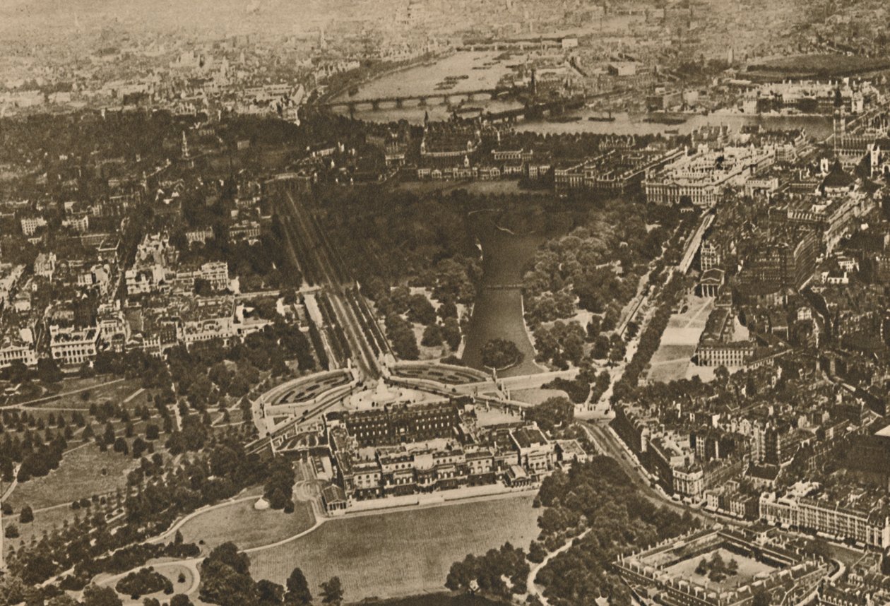 Green Woodlands By The Waters of Westminster: En del af Manor of Hyde Below The Biplanes Wing, af Unbekannt