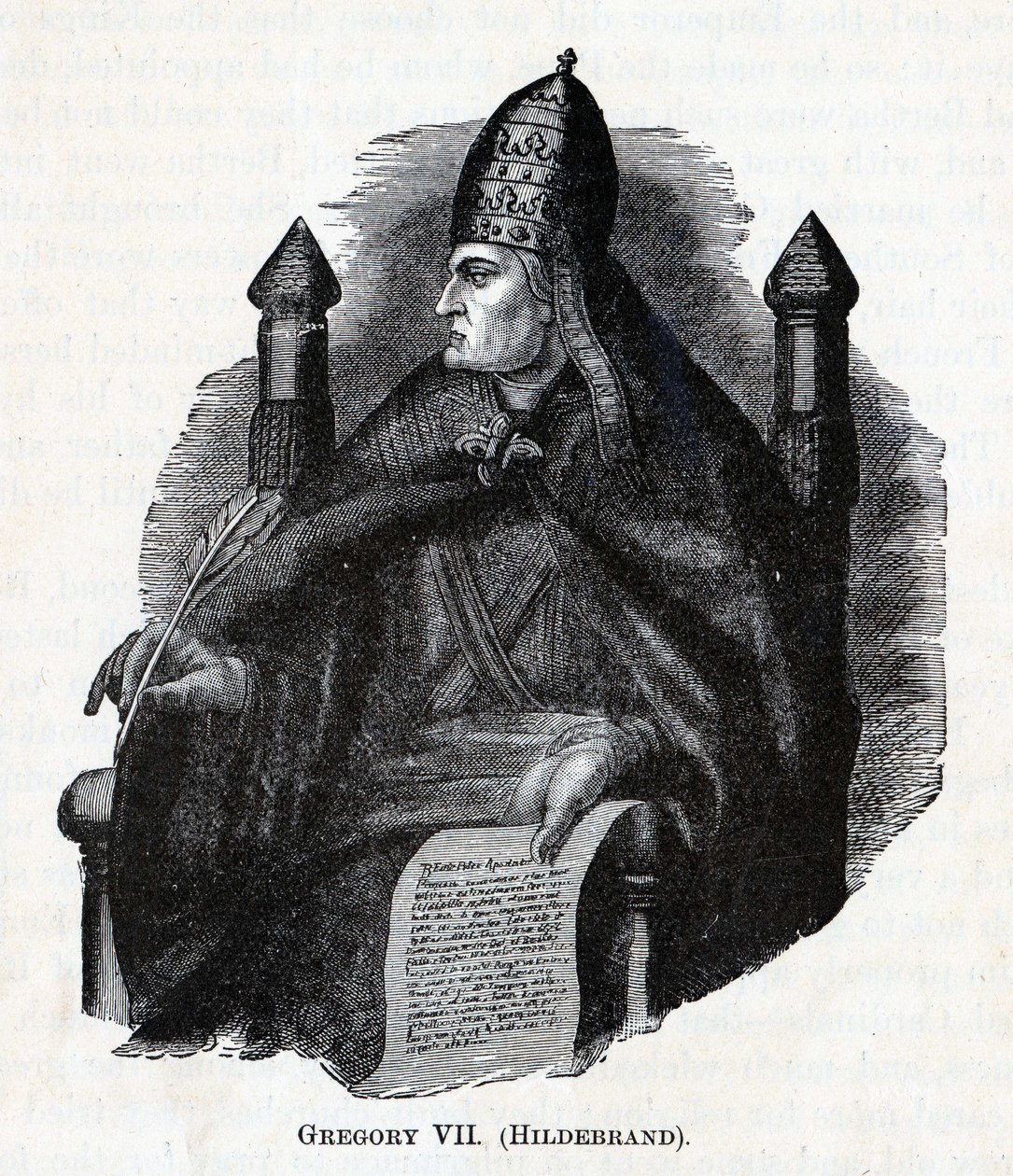Gregor VII Hildebrand, 1882 af Unbekannt