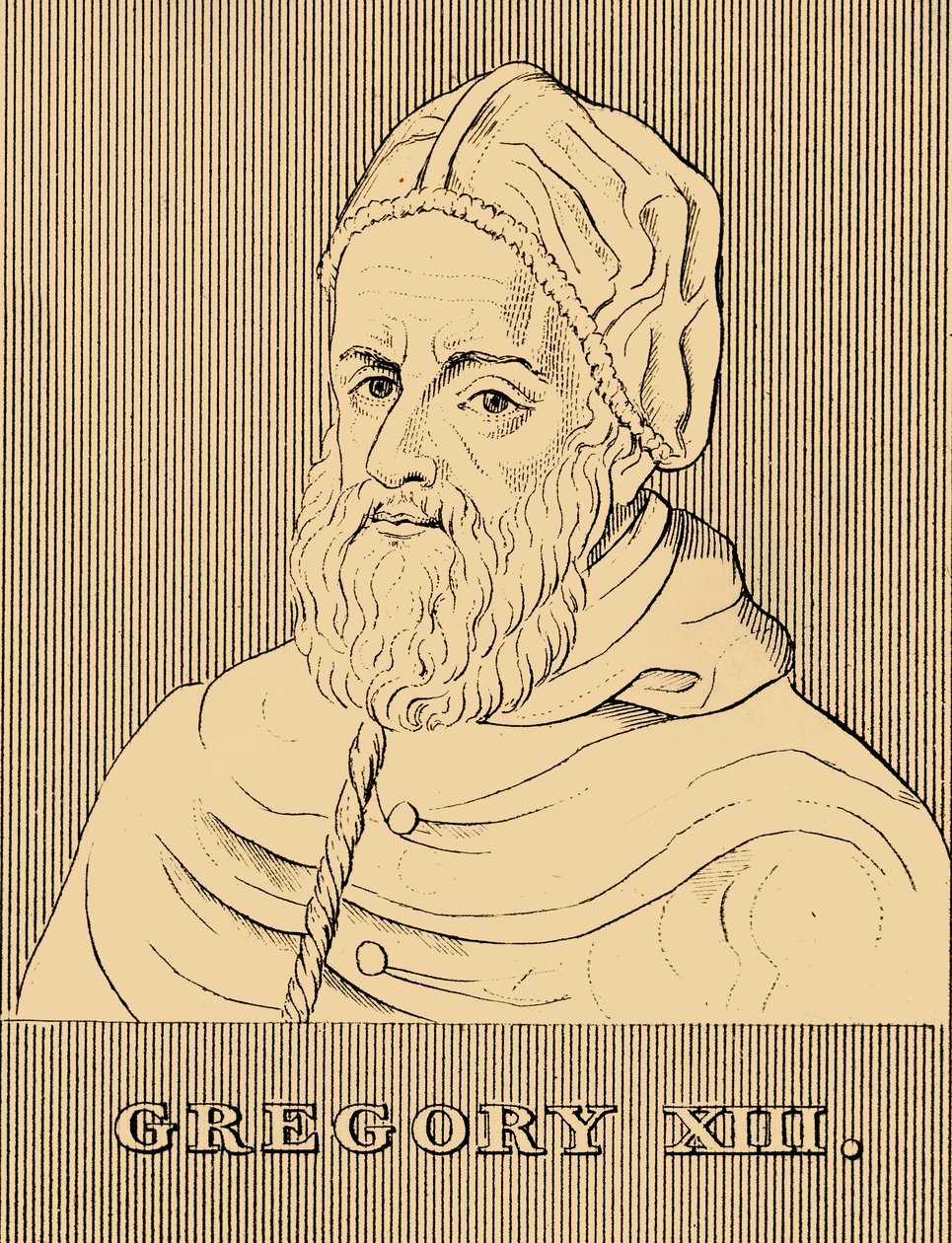 Gregor XIII, 1502-1585, 1830. af Unbekannt