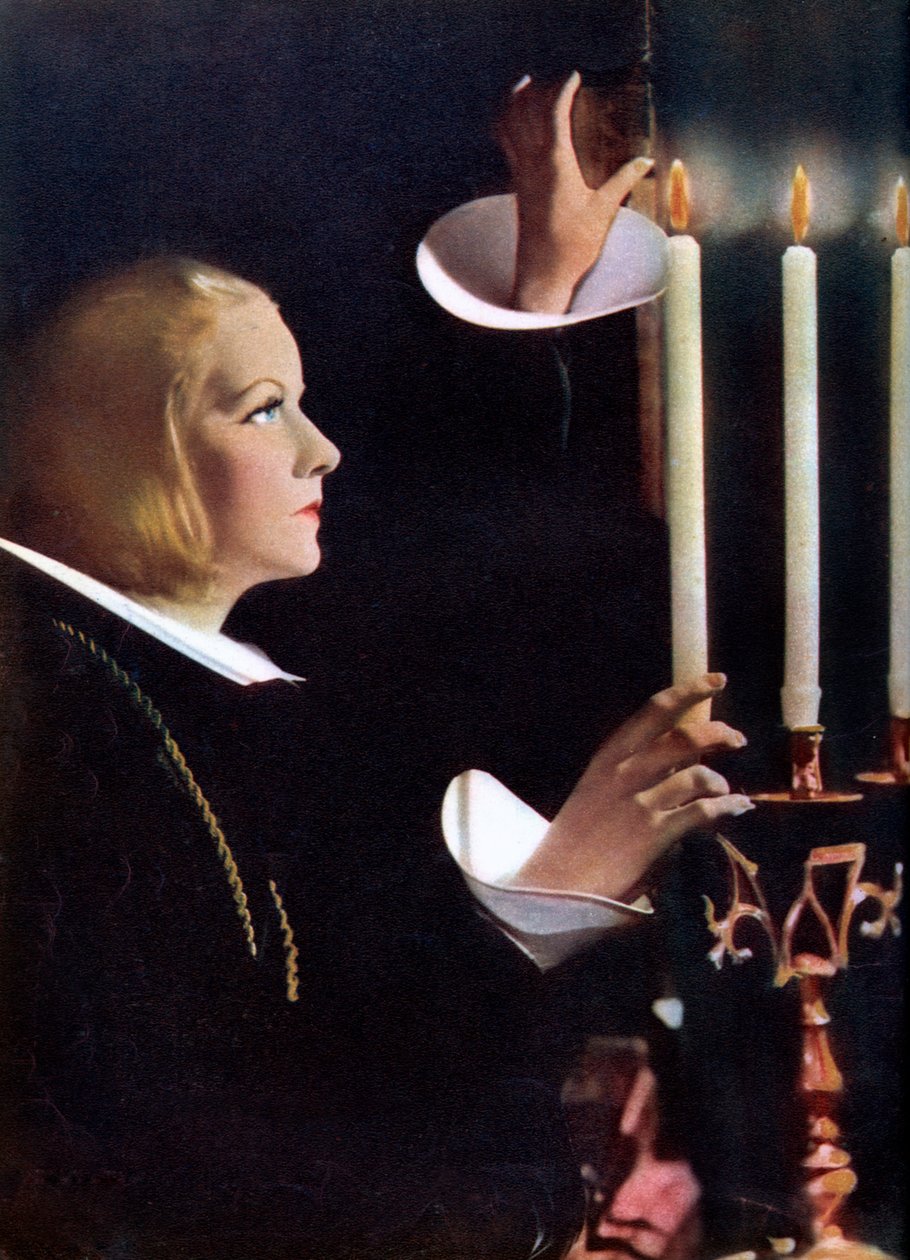 Greta Garbo, svensk skuespillerinde, 1934-1935 af Unbekannt