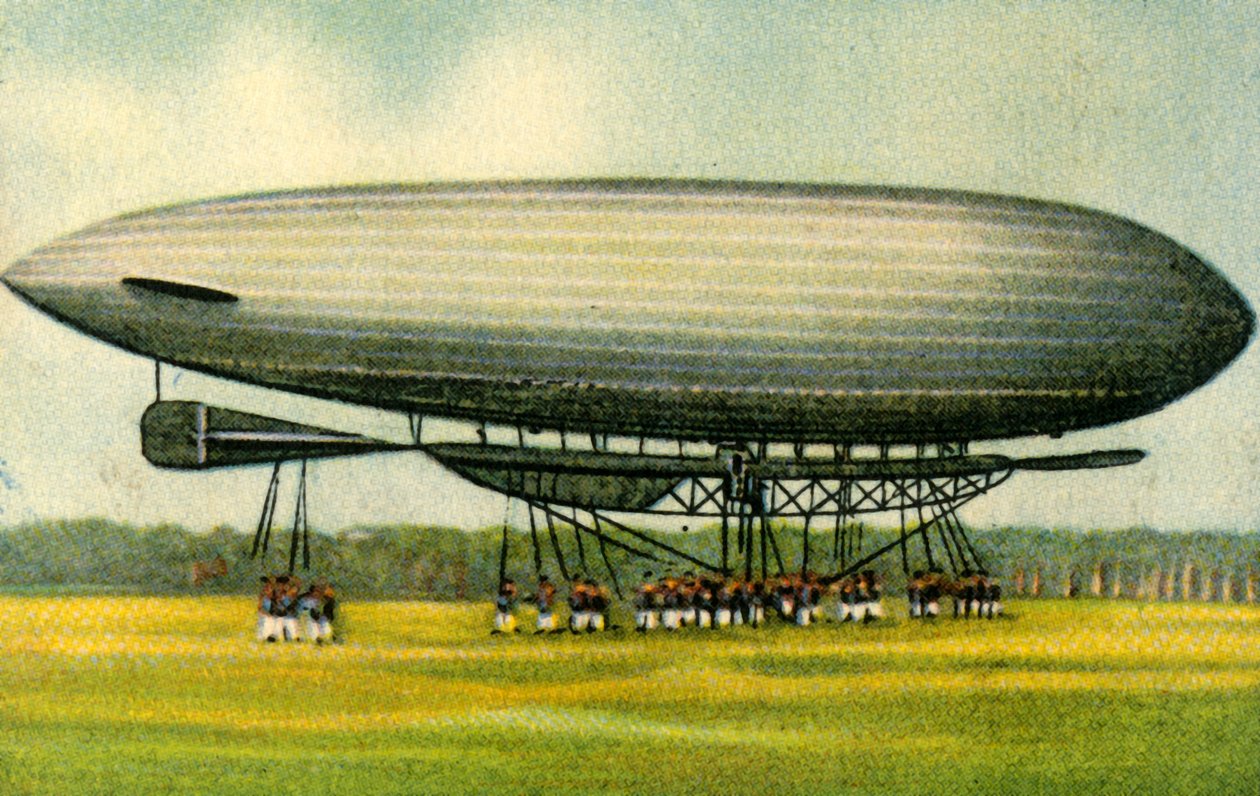 Gross-Basenach M I militærluftskib, 1908, 1932. af Unbekannt