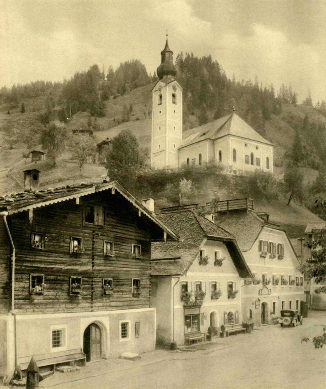 Grossarl, St Johann im Pongau, Østrig, c1935. af Unbekannt