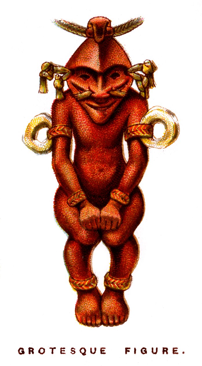 Grotesk figur, 1923 af Unbekannt