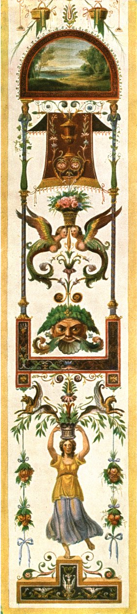 Groteske malerier fra Vatikanets loggiaer, Rom, Italien, 1928. af Unbekannt