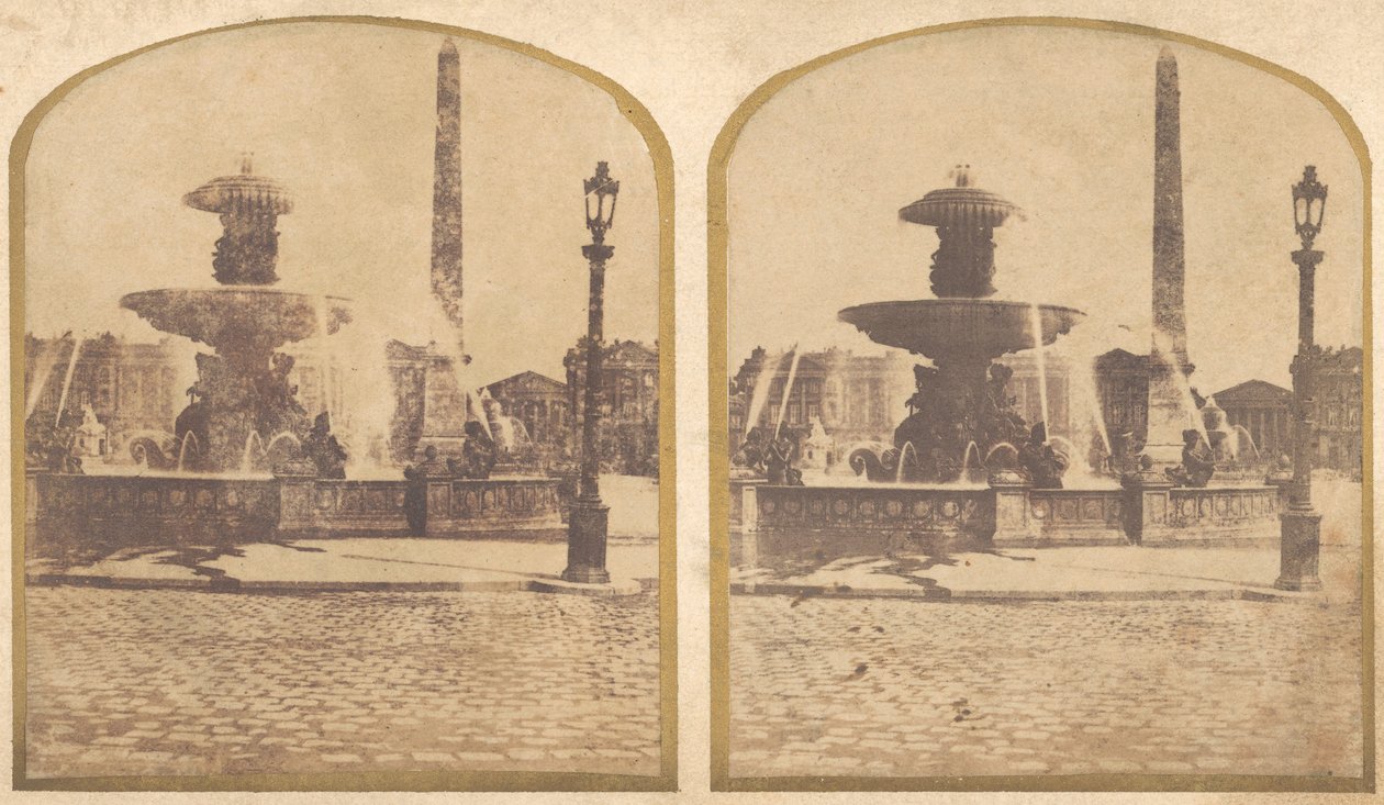 [Gruppe af 17 tidlige kalotypestereografvisninger], 1840