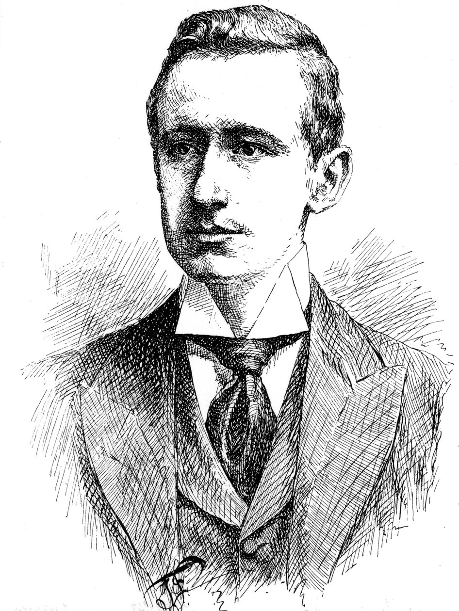 Guglielmo Marconi, italiensk fysiker og opfinder og pioner inden for trådløs telegrafi, 1906 af Unbekannt
