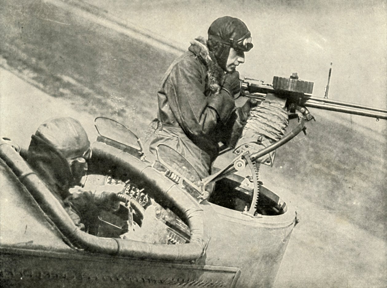 Pilot og instrumenter brugt af piloten, 1919. af Unbekannt