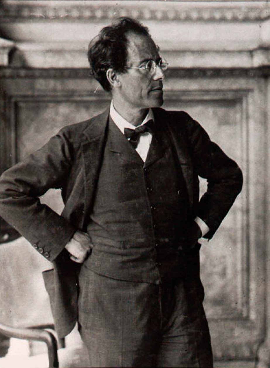 Gustav Mahler, østrigsk komponist og dirigent, 1900-tallet af Unbekannt