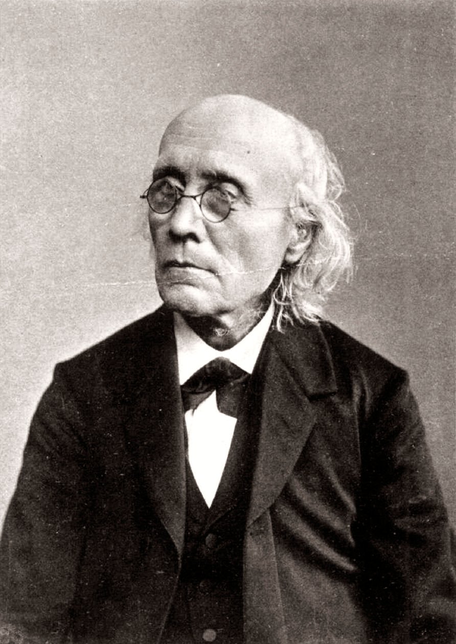 Gustav Theodor Fechner, tysk eksperimentel psykolog, c1883-c1884 af Unbekannt