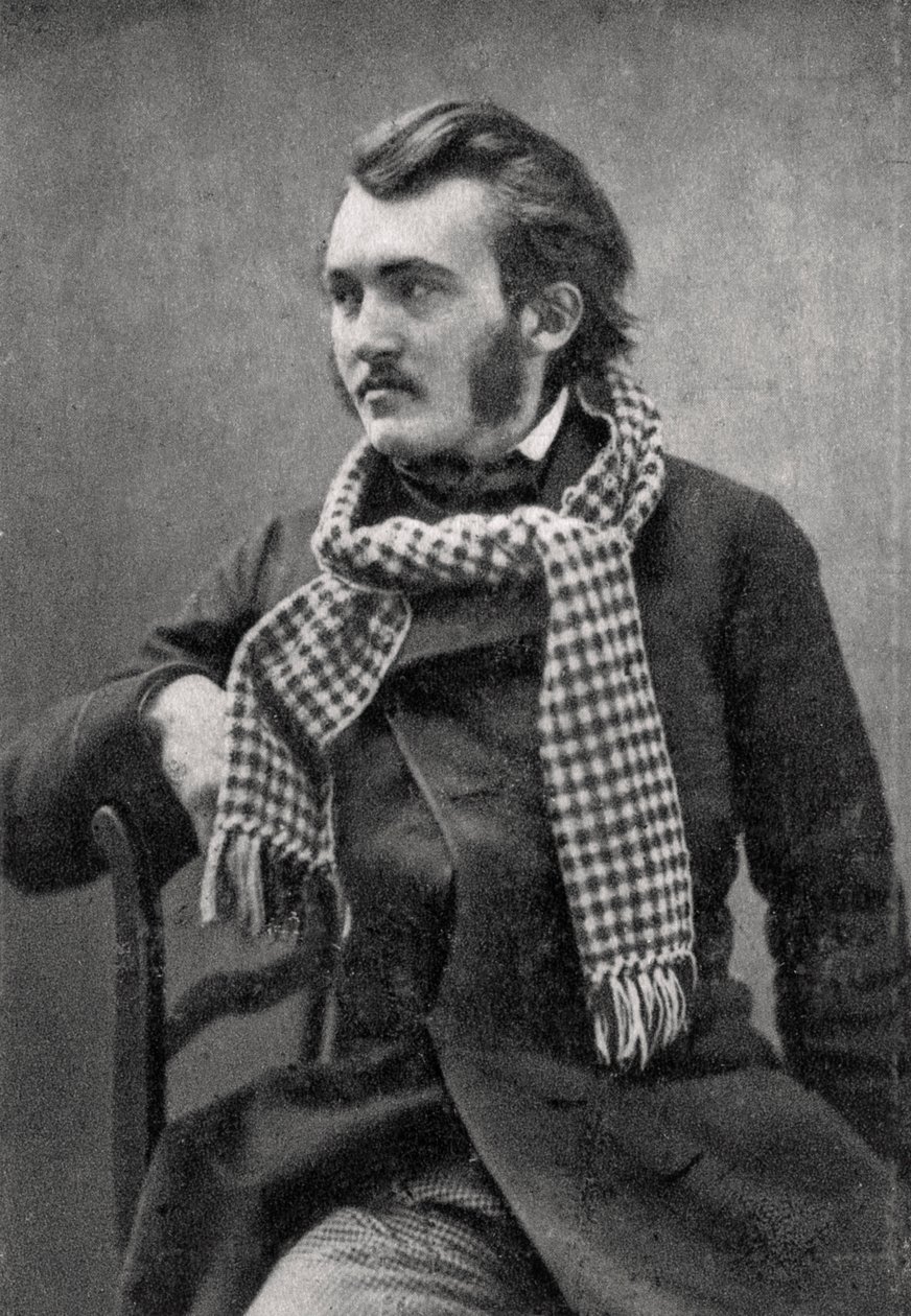 Gustave Dore, fransk kunstner, gravør og illustrator, 1863 af Unbekannt