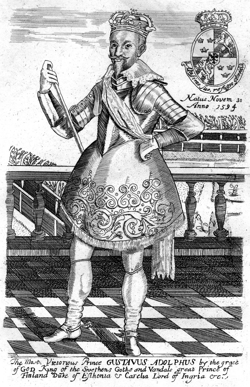 Gustavus Adolphus, konge af Sverige af Unbekannt