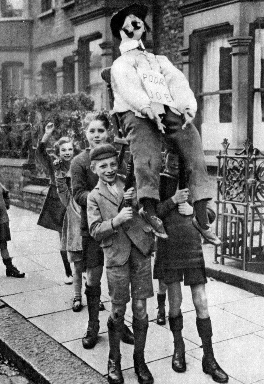Guy Fawkes Day, London, 1926-1927 af Unbekannt