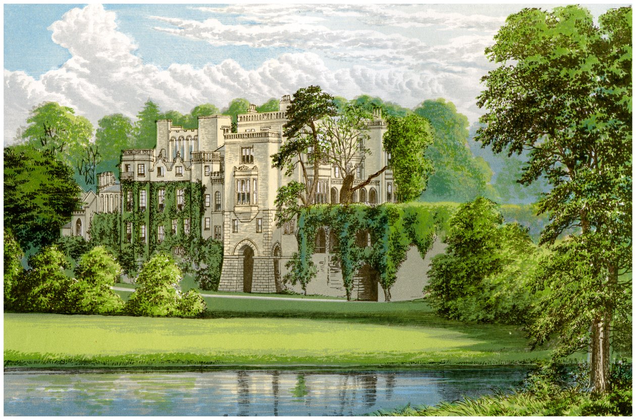 Guys Cliffe, Warwickshire, hjemsted for Percy-familien, c1880 af Unbekannt
