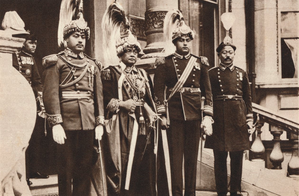 H.: Maharajaen Bhim Shum Sher Jang Bahadur Rana, 1937 af Unbekannt