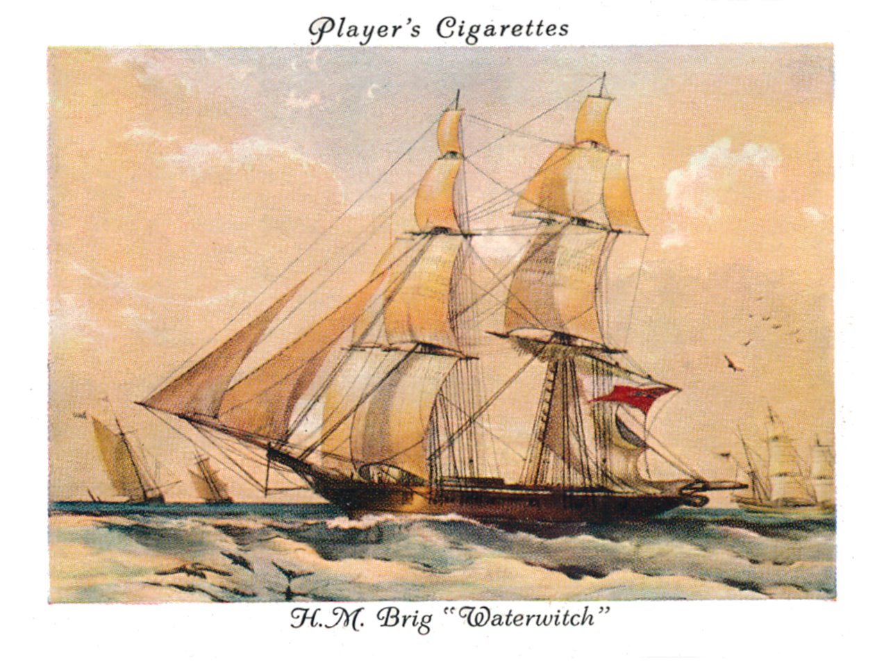 H.M.Brig Waterwitch, 1936. af Unbekannt
