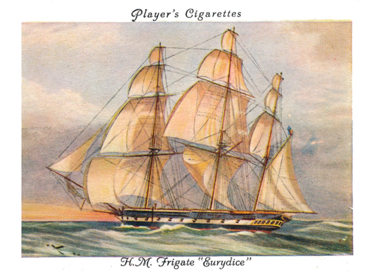 H.M. Fregat Eurydice, 1936. af Unbekannt