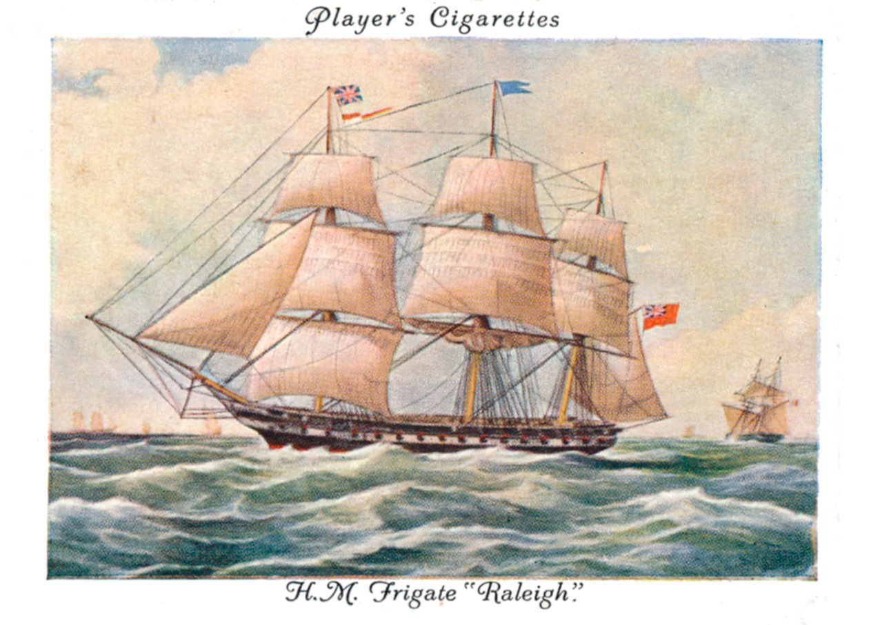 H.M. Fregate Raleigh, 1936. af Unbekannt