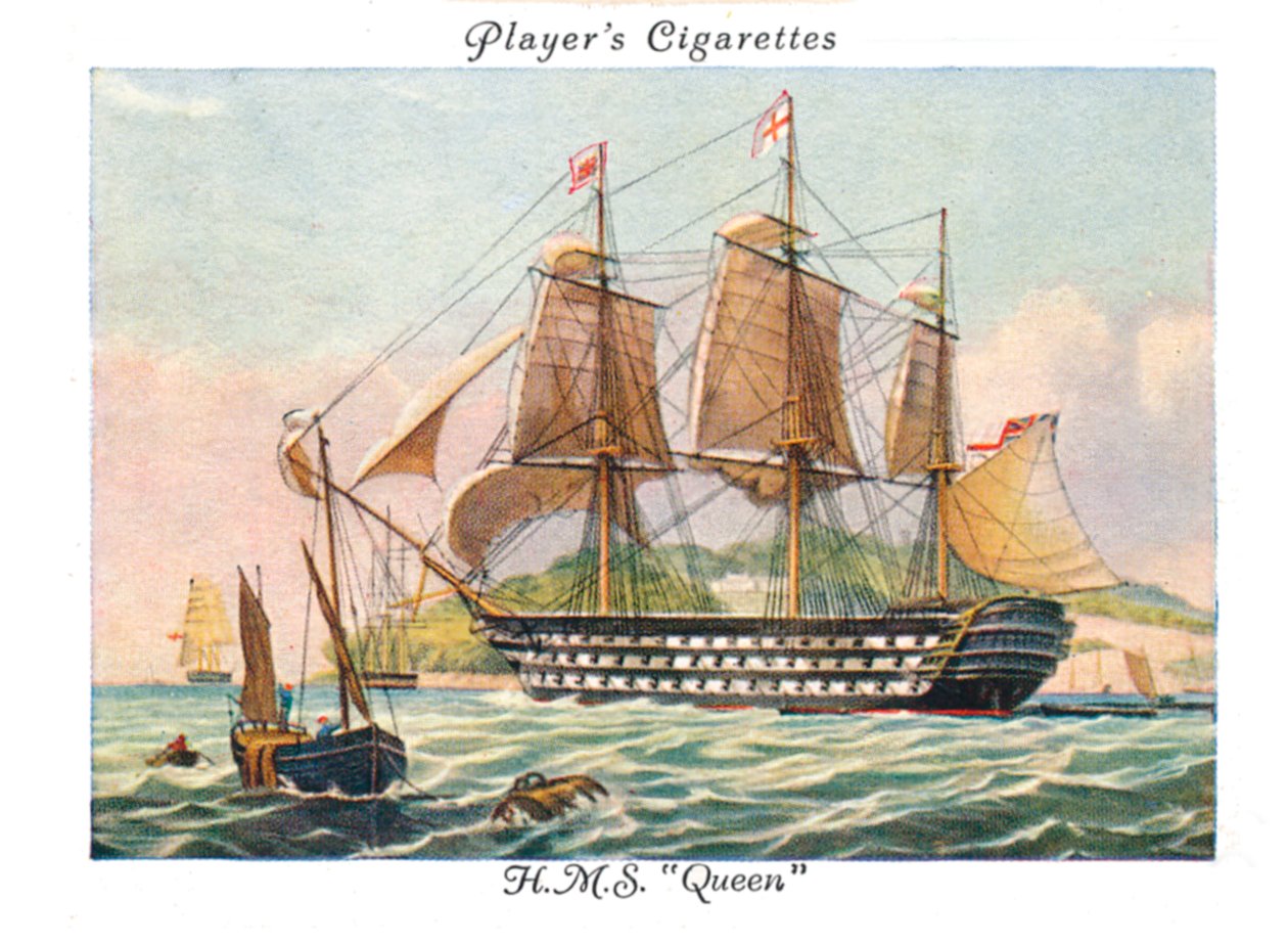 H.M.S.Queen, 1936. af Unbekannt