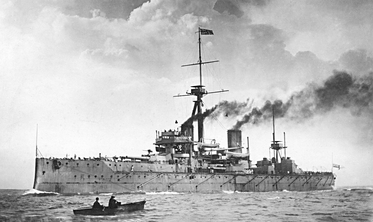 HMS Dreadnought (s/h foto) af Unbekannt