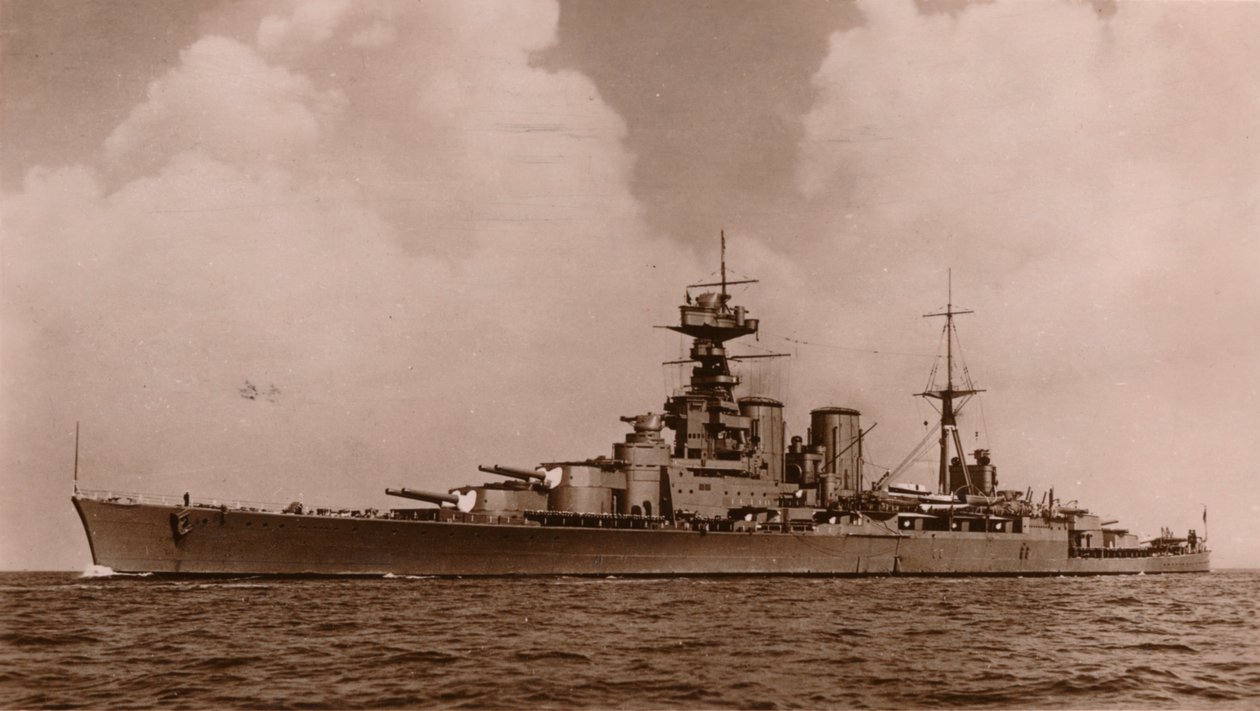 H.M.S. Hood, 1935 af Unbekannt