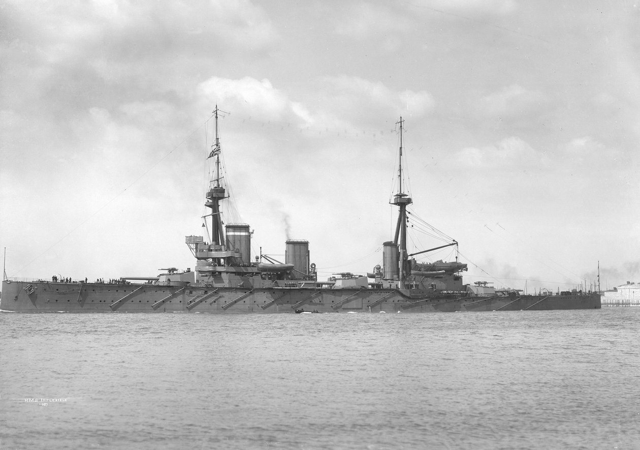 HMS Inflexible af Unbekannt