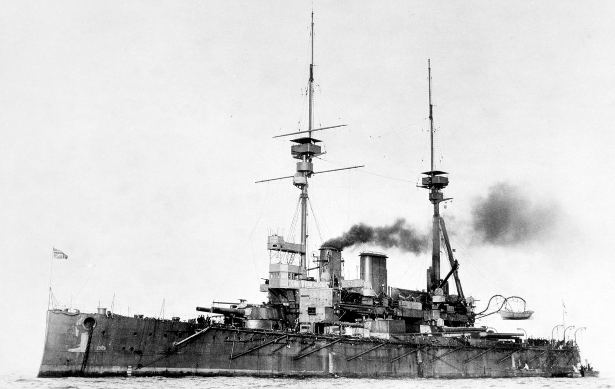 HMS Lord Nelson, c1908-1920 af Unbekannt