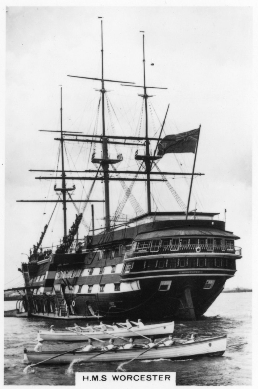 HMS Worcester, 1937 af Unbekannt