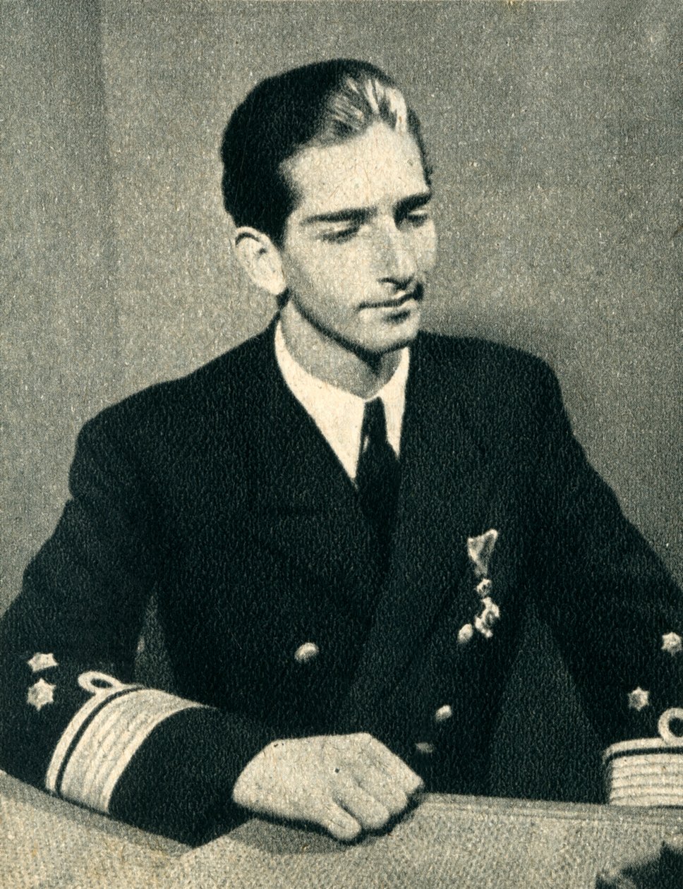 H.M. Kong Peter af Jugoslavien, 1942. af Unbekannt