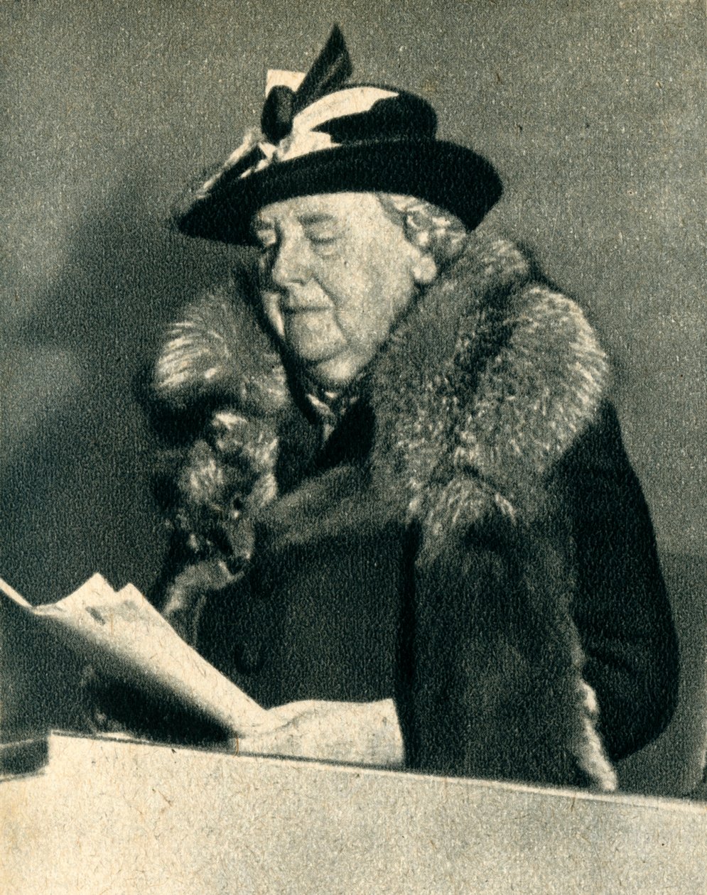 H.M. Dronning Wilhelmina af Holland, 1942. af Unbekannt