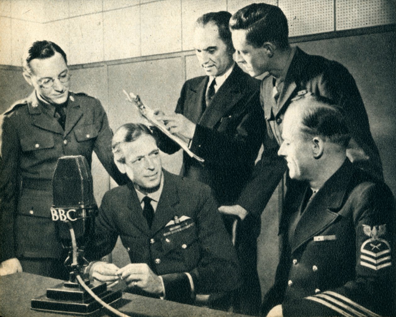 H.R.H. den afdøde hertug af Kent, der deltog i den amerikanske uafhængighedsdag, 1942. af Unbekannt