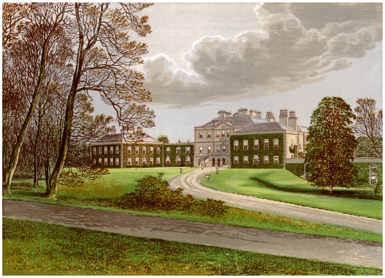 Haddo House, Aberdeenshire, hjemsted for jarlen af Aberdeen, c1880 af Unbekannt