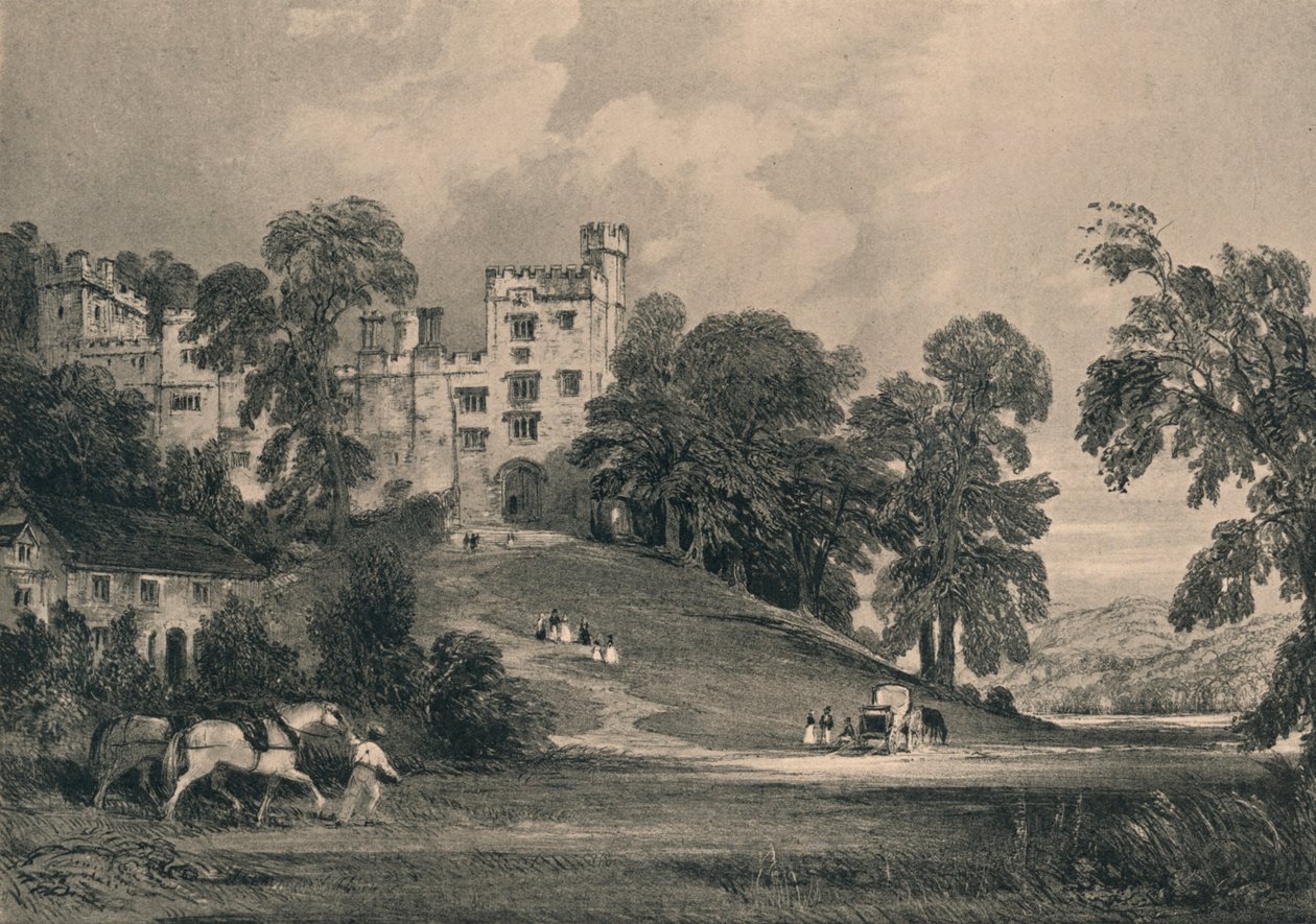 Haddon Hall, Derbyshire, 1915 af Unbekannt