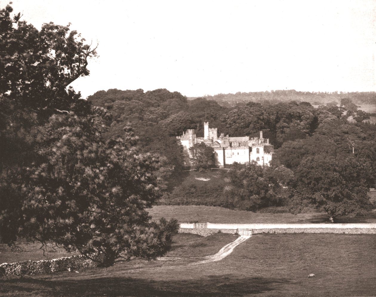 Haddon Hall, nær Bakewell, Derbyshire, 1894. af Unbekannt