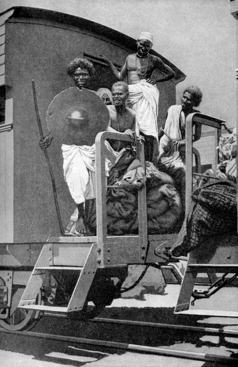 Hadendoan folk, Østafrika, 1922 af Unbekannt
