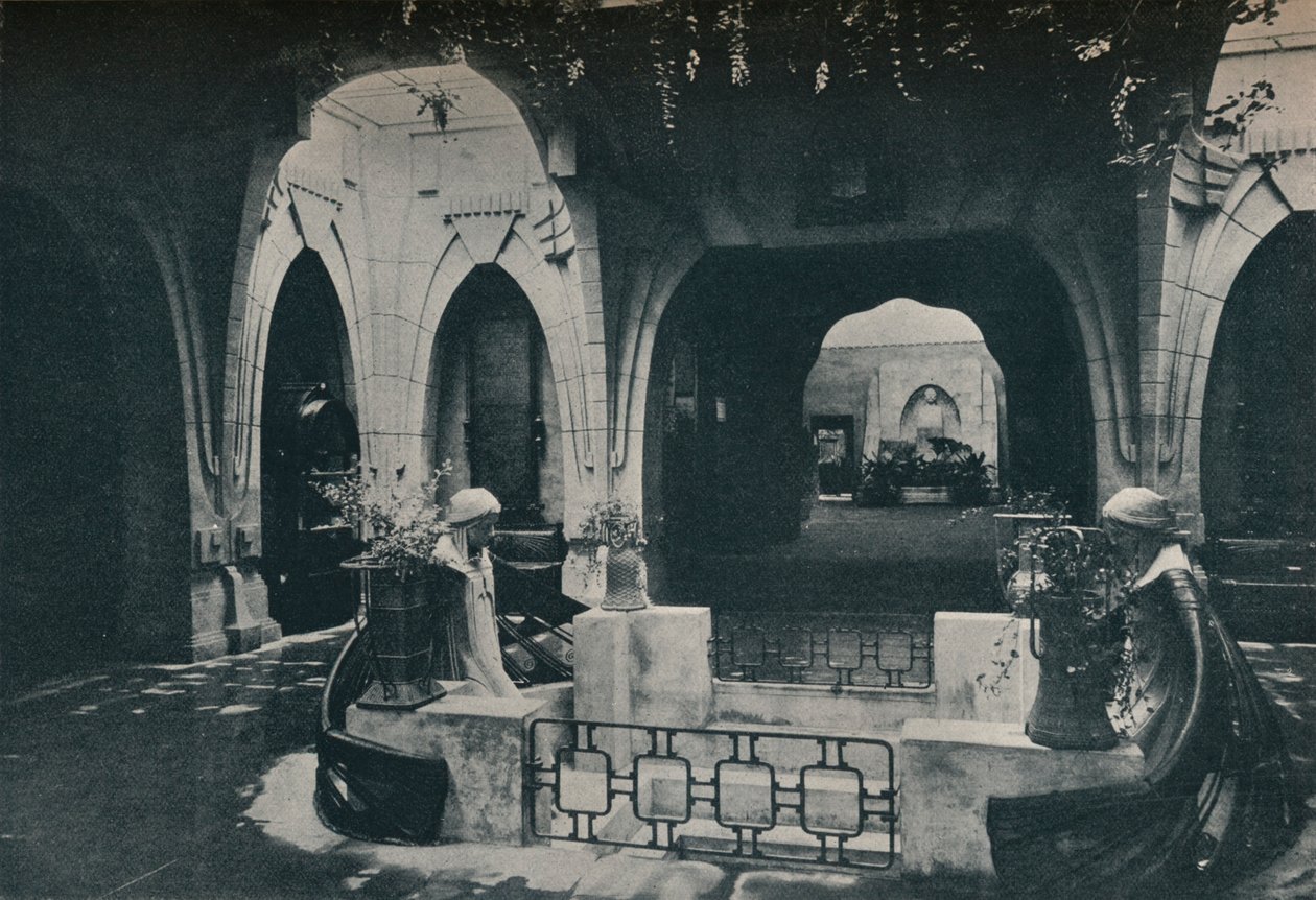 Hall i den tyske afdeling af Torino-udstillingen, 1902 af Unbekannt