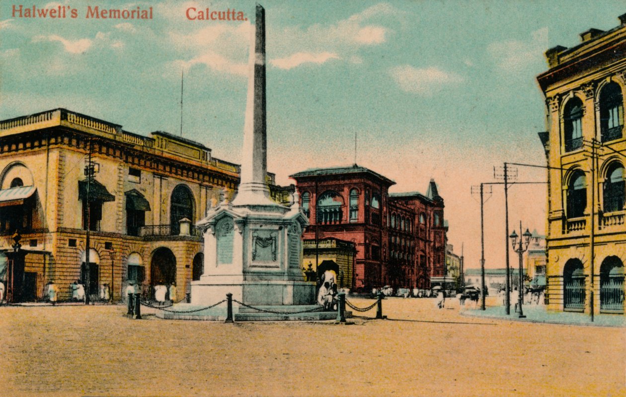 Halwells aka Holwells Memorial, Calcutta, c1910 af Unbekannt