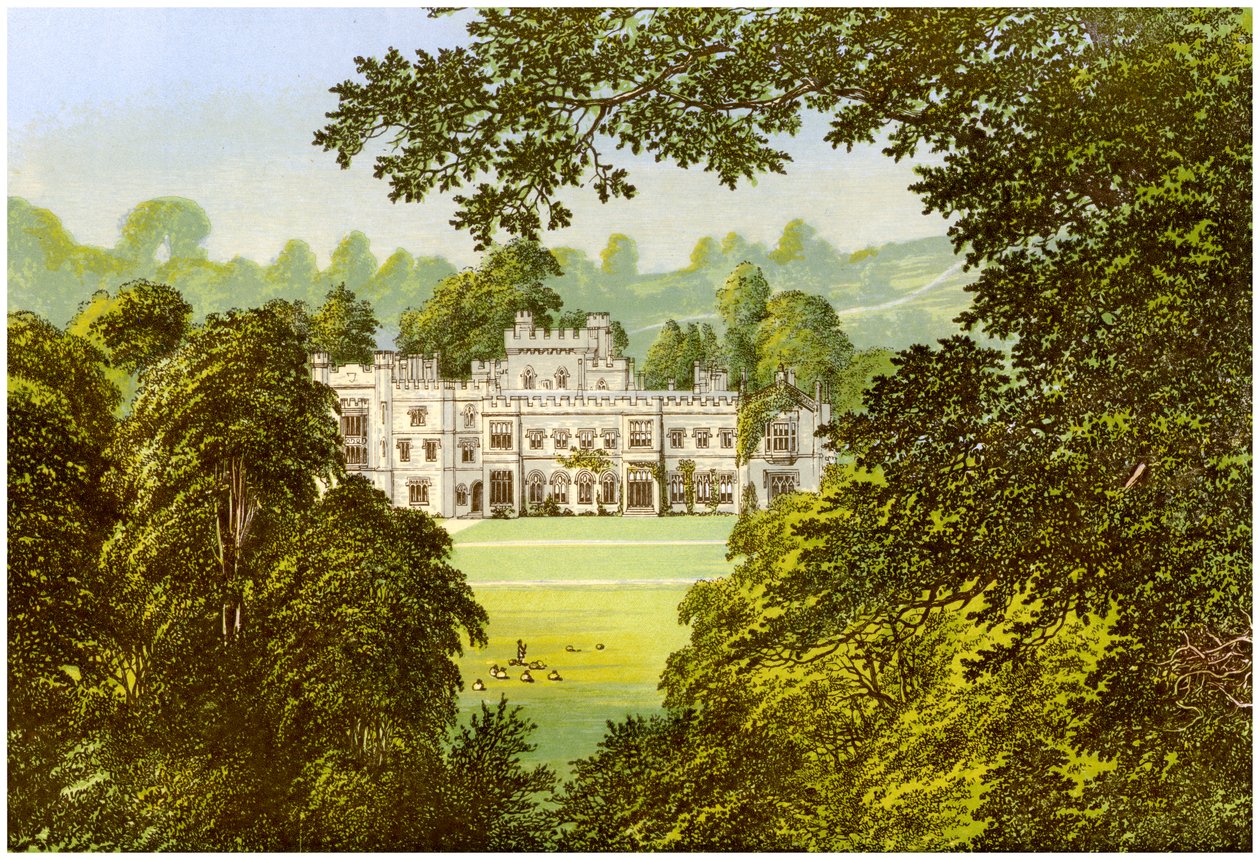 Hampton Court, Herefordshire, hjemsted for familien Arkwright, c1880 af Unbekannt