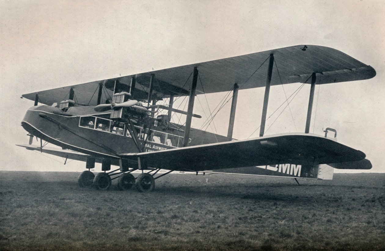 Handley-Page W.10 Passagerbærende fly, der opererer på Imperial Airways, 1929 af Unbekannt