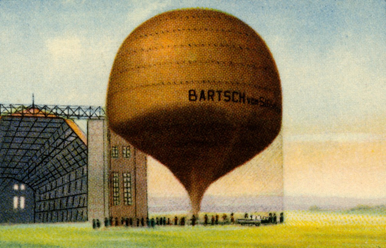 Hans Bartsch von Sigsfelds højdeforskningsballon, 1932. af Unbekannt