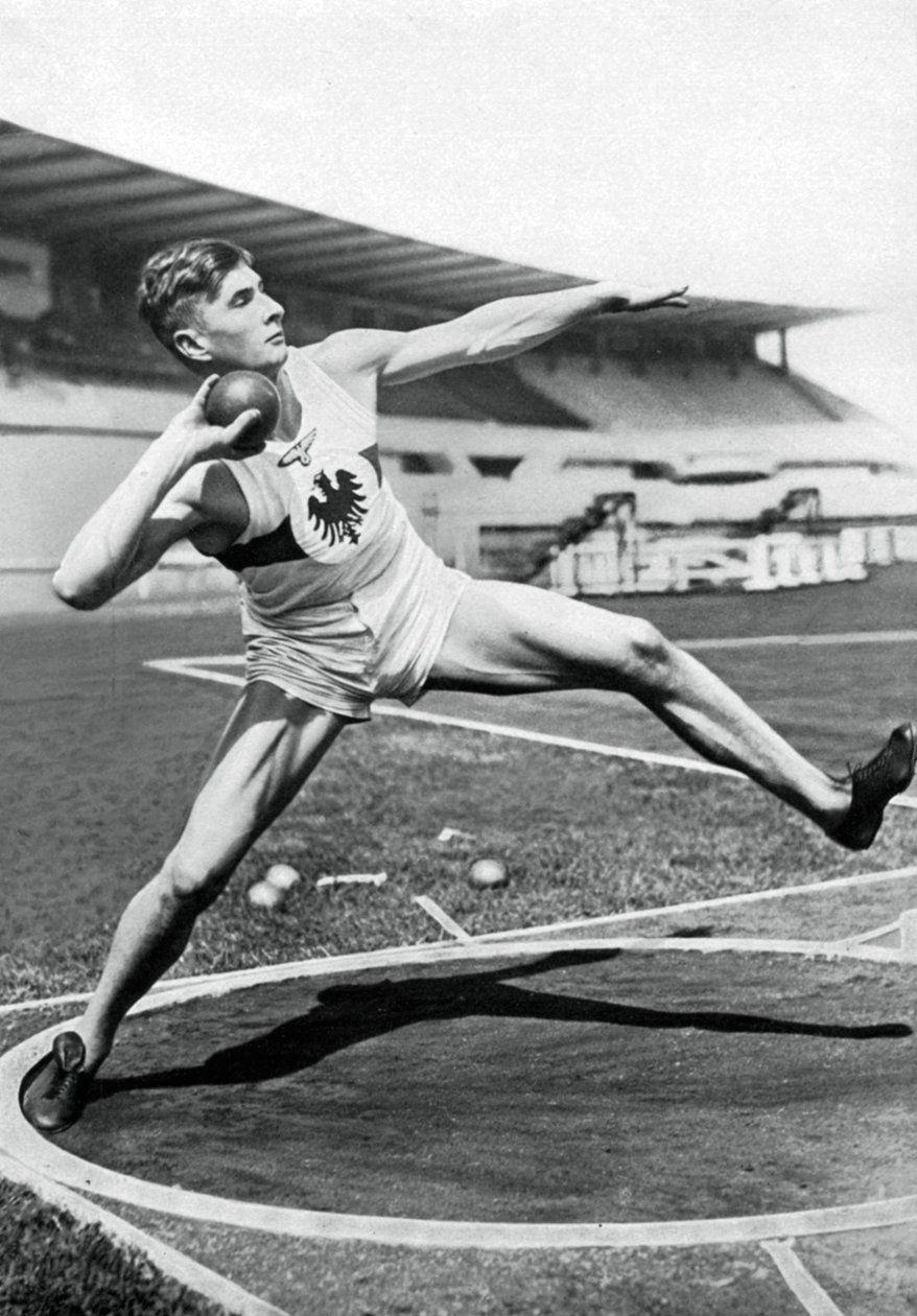 Hans Heinrich Sievert, tysk atlet, 1936 af Unbekannt