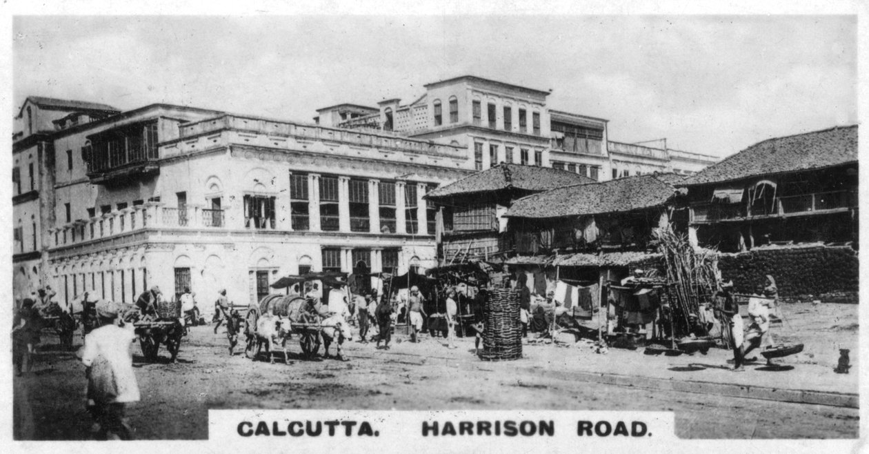 Harrison Road, Calcutta, Indien, c1925 af Unbekannt