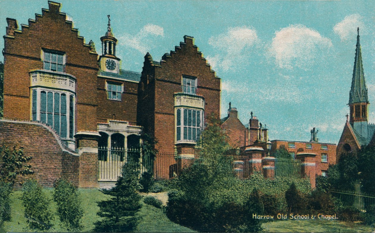 Harrow Old School & Chapel, c1910 af Unbekannt