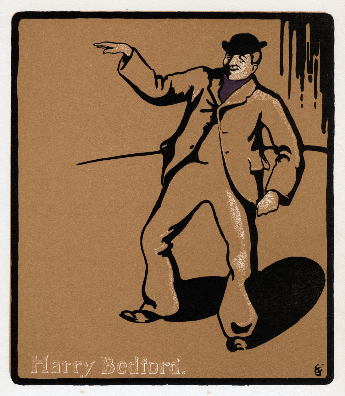 Harry Bedford, teaterkunstner, slutningen af det 19. århundrede af Unbekannt