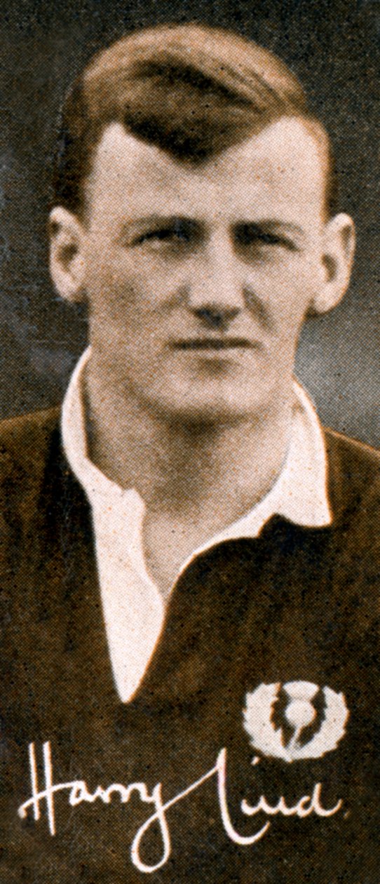 Harry Lind 1906-1986, skotsk international rugbyspiller, 1935 af Unbekannt