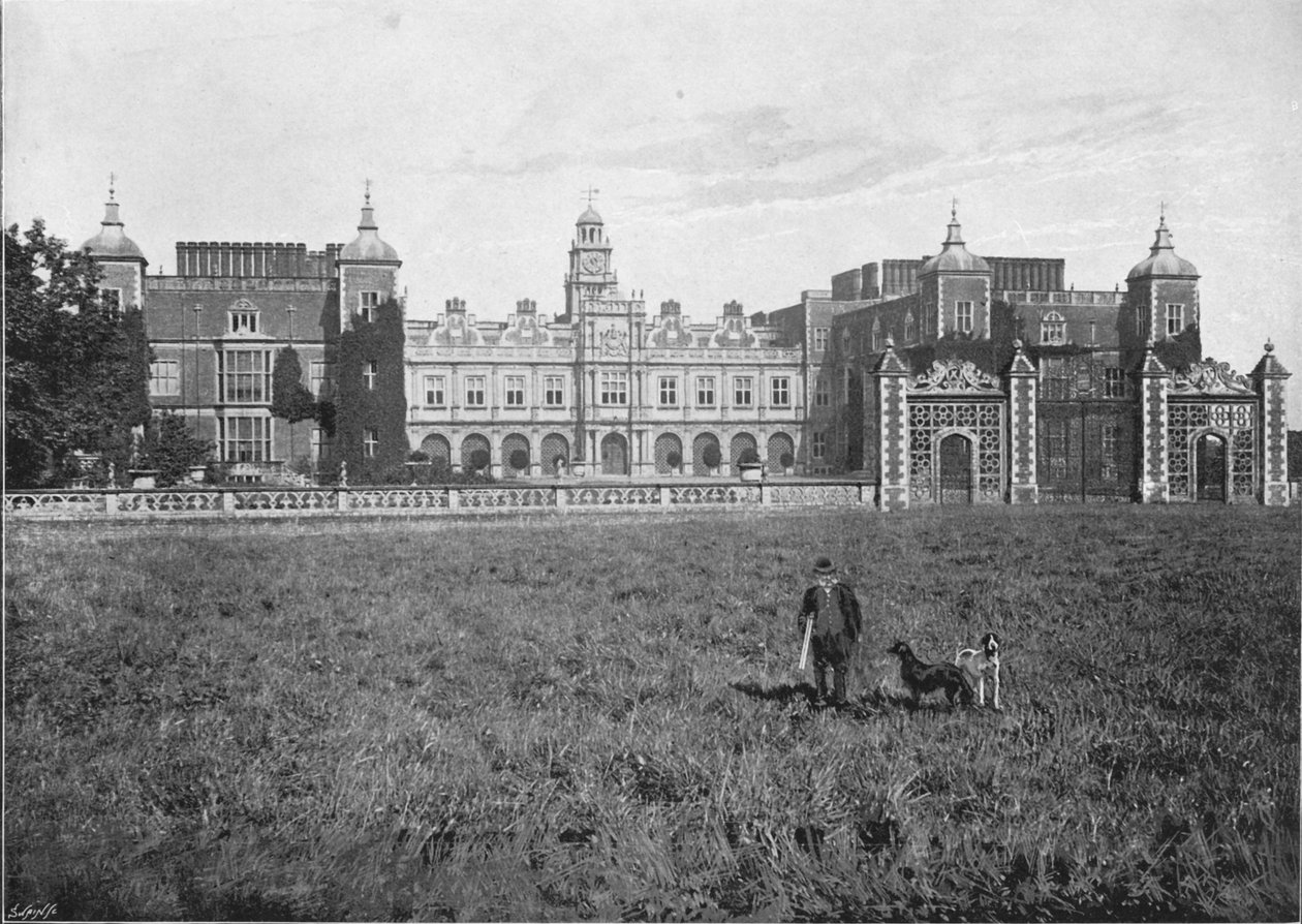 Hatfield House, South Front, c1896 af Unbekannt