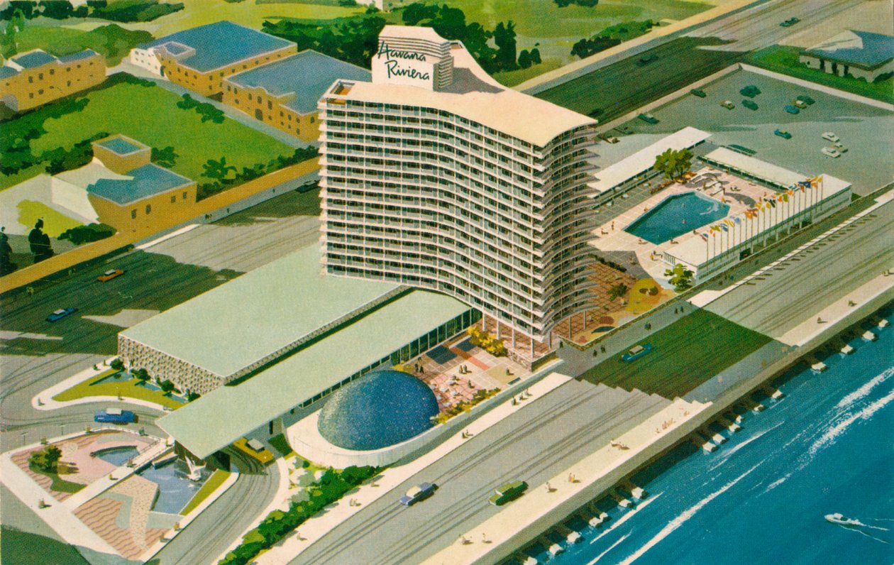 Havana Riviera Hotel, Havana, Cuba, c1957 af Unbekannt
